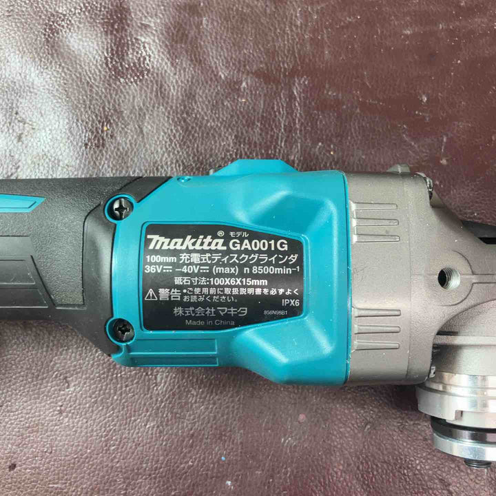 【中古品】マキタ(makita) 100mmコードレスディスクグラインダ GA001GZ バッテリー付属【東大和店】