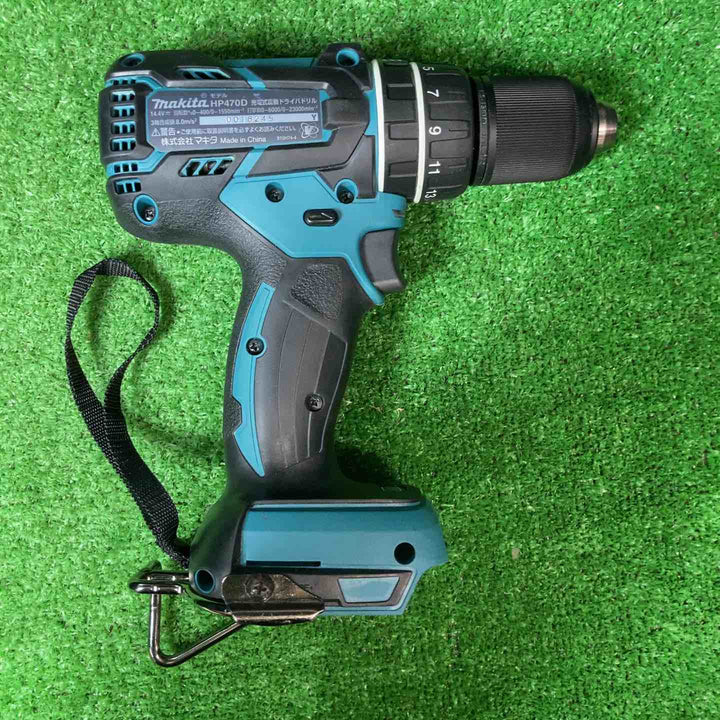 【美品】◇マキタ(makita) コードレス震動ドライバドリル HP470DZ バッテリー＋ケース付き！【岩槻店】