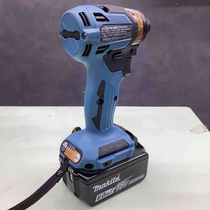 【未使用】マキタ(makita) コードレスインパクトドライバー TD173DGXPB LXT20周年記念限定カラー  プレミアムブルー【川越店】