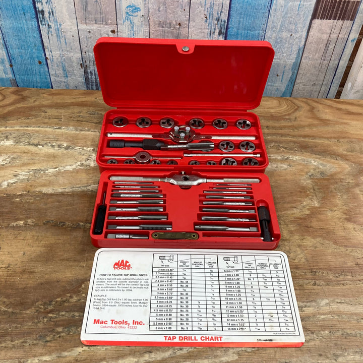 ▼マックツールズ(MACTOOLS) タップ・ダイスセット  METRIC8017TS【柏店】