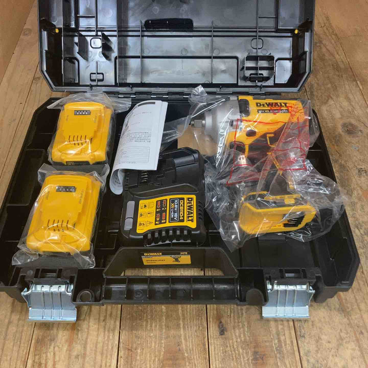 ◇デウォルト(DEWALT) コードレスインパクトレンチ DCF891P2T ケース(18V5.0Ahバッテリー*2、充電器)【所沢店】