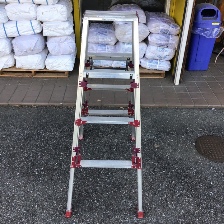 【店頭受取り限定】〇ピカコーポレイション(Pica) 四脚アジャスト式専用脚立 SXJ-120【所沢店】