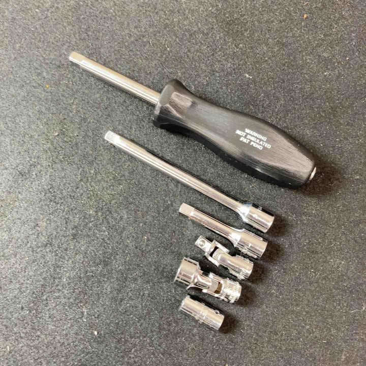 【中古品】スナップオン(Snap-on)ハンドル・ソケットセット 1/4 6点セット TM4CSA TMX4 TMX2 TMP23A TMUSM12 TMU3 【東大和店】