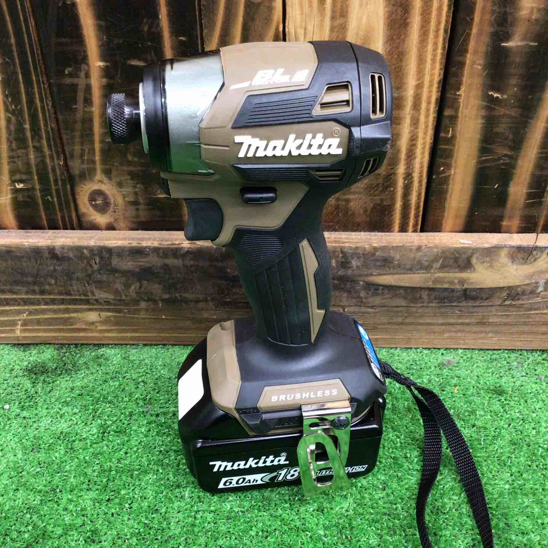 マキタ(makita) コードレスインパクトドライバー TD173DZAB　限定カラー　BL1860Bバッテリー×1【桶川店】