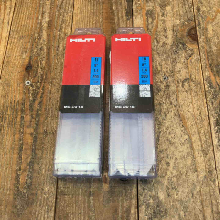 【未使用品】HILTI セーバーソーブレード MB2018 20枚入り２個セット【所沢店】
