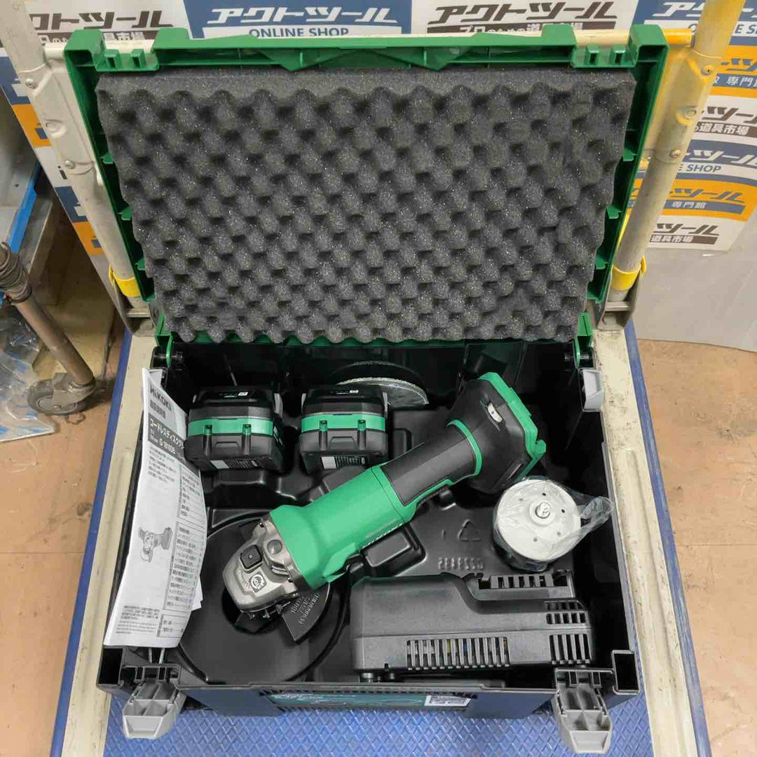 ★ハイコーキ(HIKOKI ※旧:日立工機) 100mmコードレスディスクグラインダ G1810DB(2XPZ)【草加店】