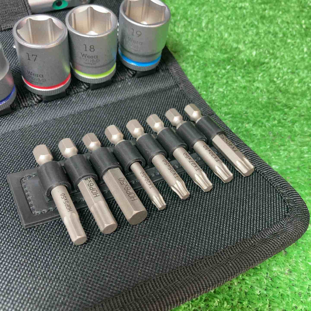 Wera/ヴェラ Zyklop スピードラチェットセット 8100 SC 9 1/2"ドライブ 29点セット【岩槻店】