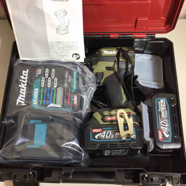 ★マキタ(makita) コードレスインパクトドライバー TD002GRDXO オリーブ【戸田店】