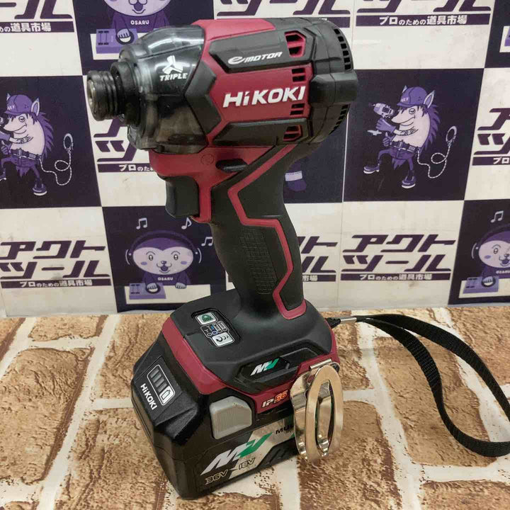 ☆ハイコーキ(HIKOKI ※旧:日立工機) コードレスインパクトドライバ WH36DC(2XPRS)【所沢店】