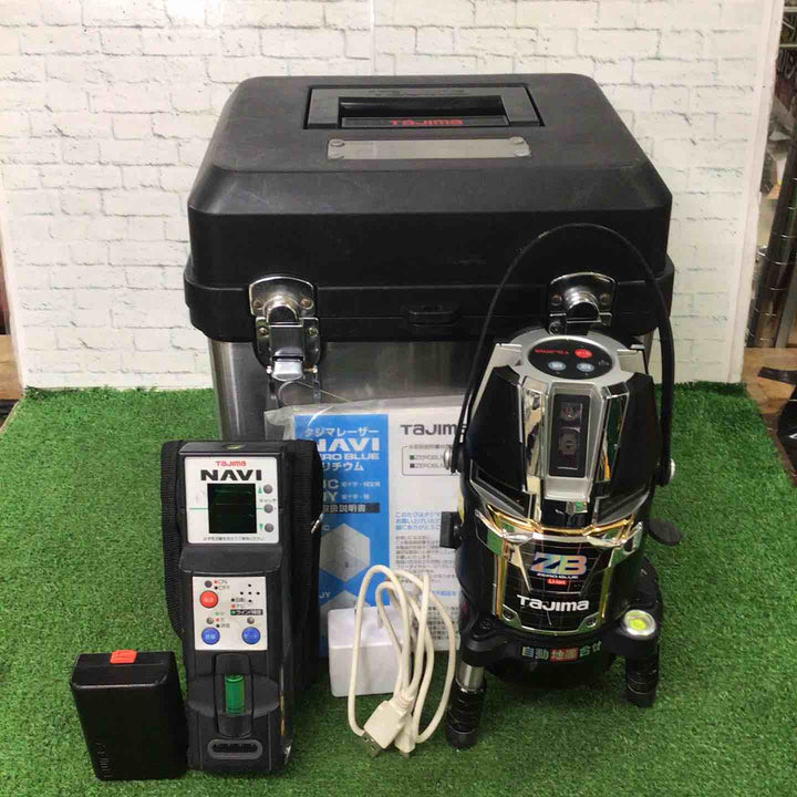 ◇タジマ(TAJIMA) レーザー墨出し器 NAVIゼロブルー リチウム KJC ZEROBLN-KJC 矩十字・横全周【町田店】