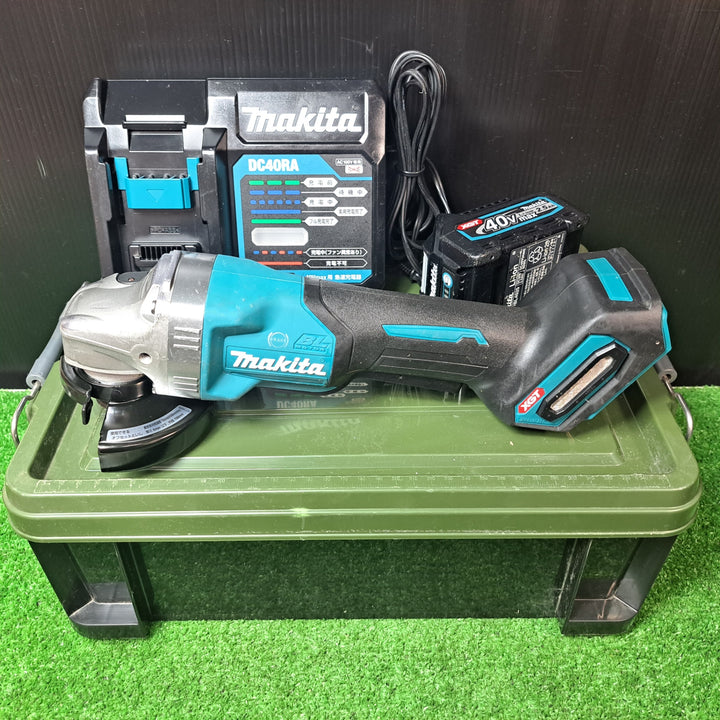 ★マキタ(makita) 100mmコードレスディスクグラインダ GA009GRDX バッテリー1個のみ 代用ケース【岩槻店】