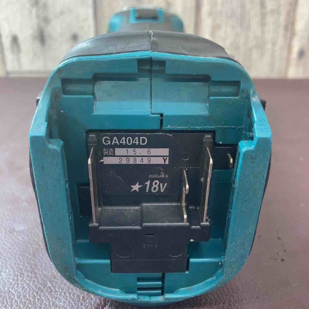 【中古品】 マキタ(makita) 100mmコードレスディスクグラインダー GA404DZ 【東大和店】