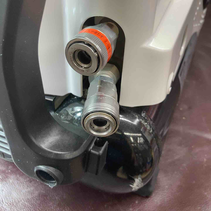 【中古品】MAX 限定カラーエアコンプレッサー AK-HL1250E マーブルホワイト 常圧・高圧【東大和店】