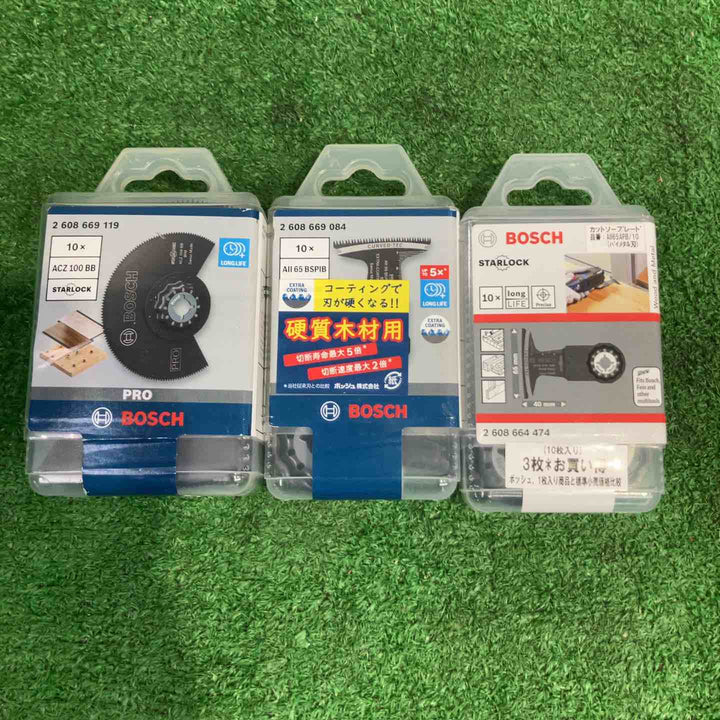 ボッシュ(BOSCH) マルチツールブレードスターロック ACZ100BB AII65BSPIB AII65APB 3個セット【町田店】