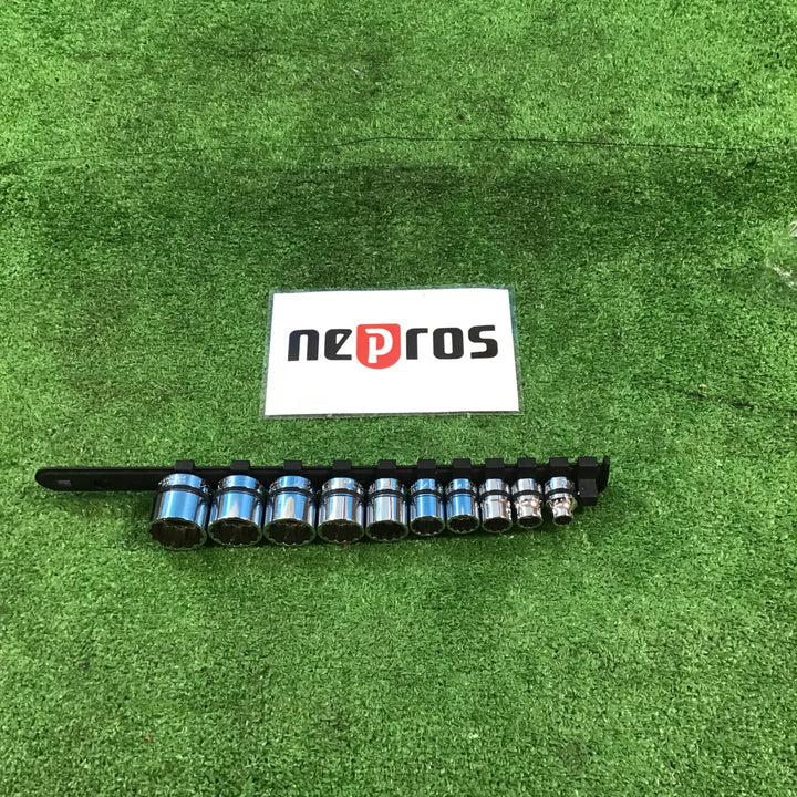 【中古品】ネプロス(nepros)ソケット12角 NB3-8W-24W 10個セット【岩槻店】