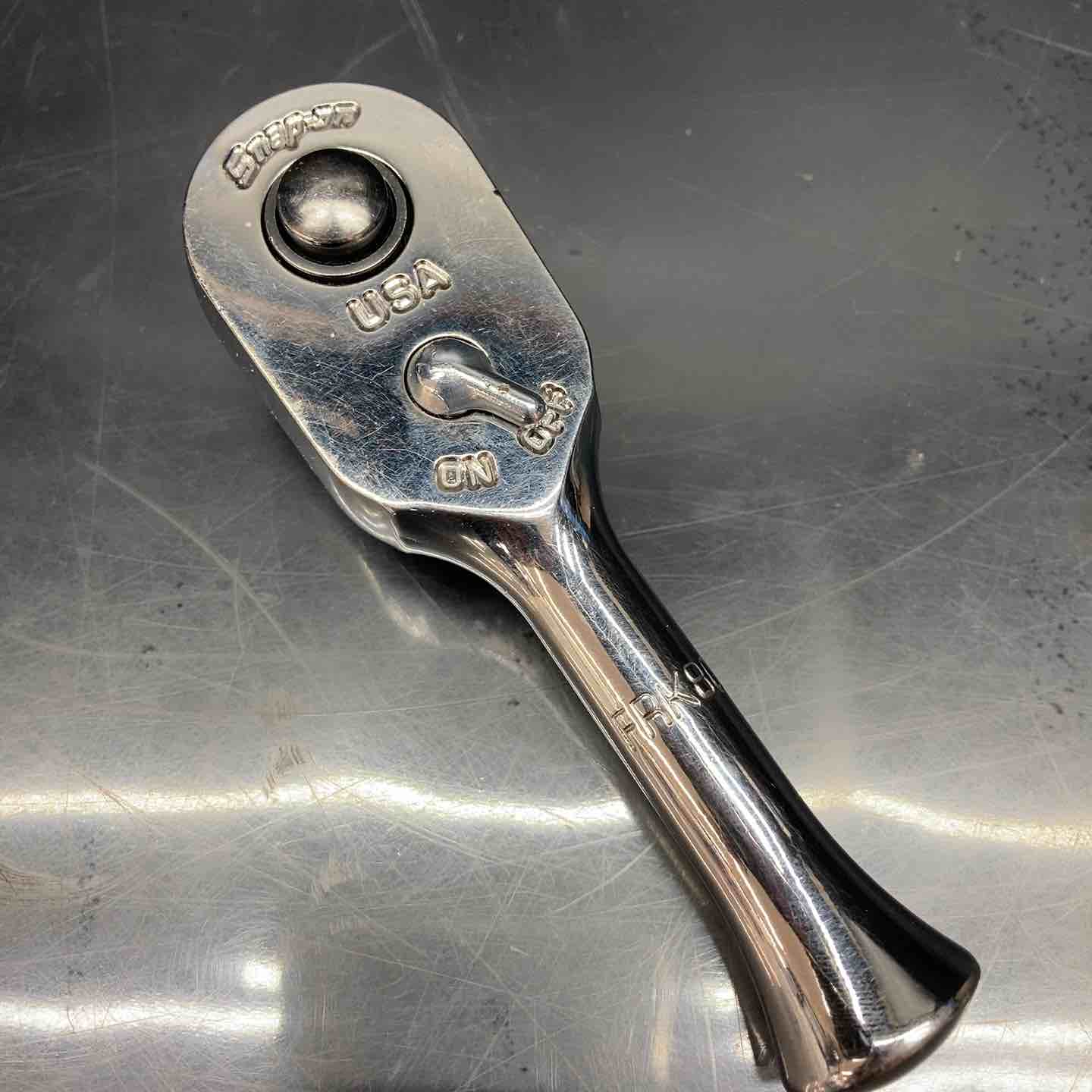 バイク スナップオンSnap-on FR803/8クイックリリース付きラチェット未使用