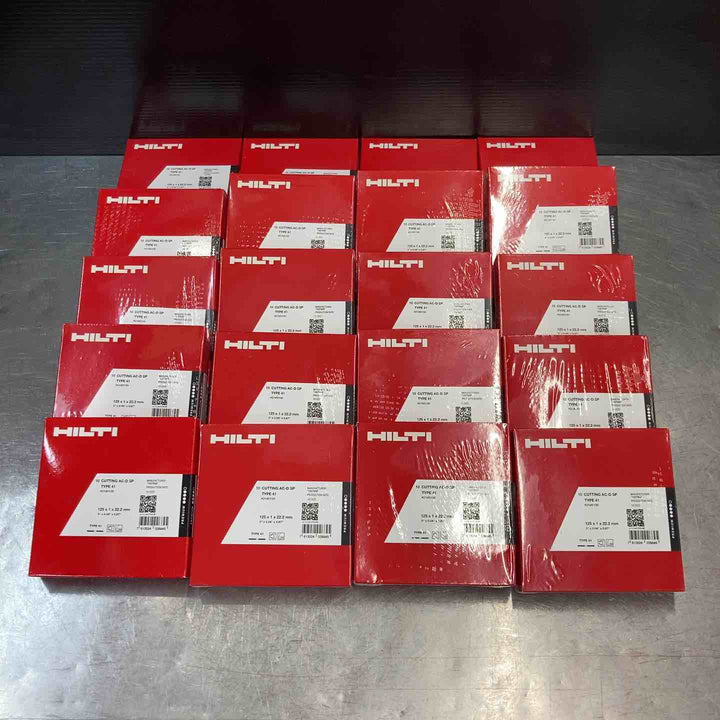 【未使用品】 HILTI(ヒルティ) 125mmディスクグラインダー用砥石 まとめ売りセット 10 CUTTING AC-D SP TYPE 41 2145130 10枚入り 20箱 【東大和店】