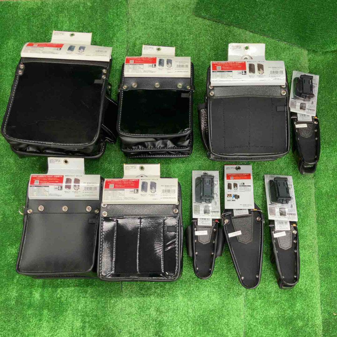タジマ/Tajima セフシステム 腰袋 工具差し 9点まとめ CROCO クロコ セフツイン 釘袋 電工 2段 3段 【桶川店】