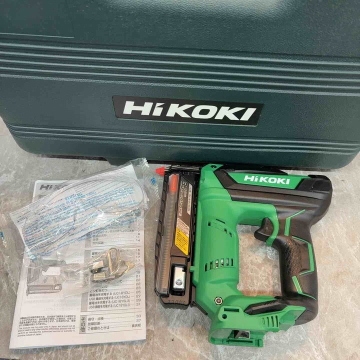 ★ハイコーキ(HIKOKI ※旧:日立工機) コードレスピンネイラ NP18DSAL(NK)【八潮店】