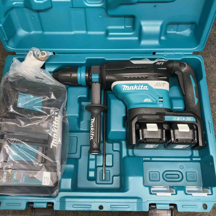 マキタ makita 充電式ハンマドリル HR400DPG2N 36V(バッテリー18Vを2個装着) フルセット 純正バッテリー2個 2個口急速充電器 【鴻巣店】