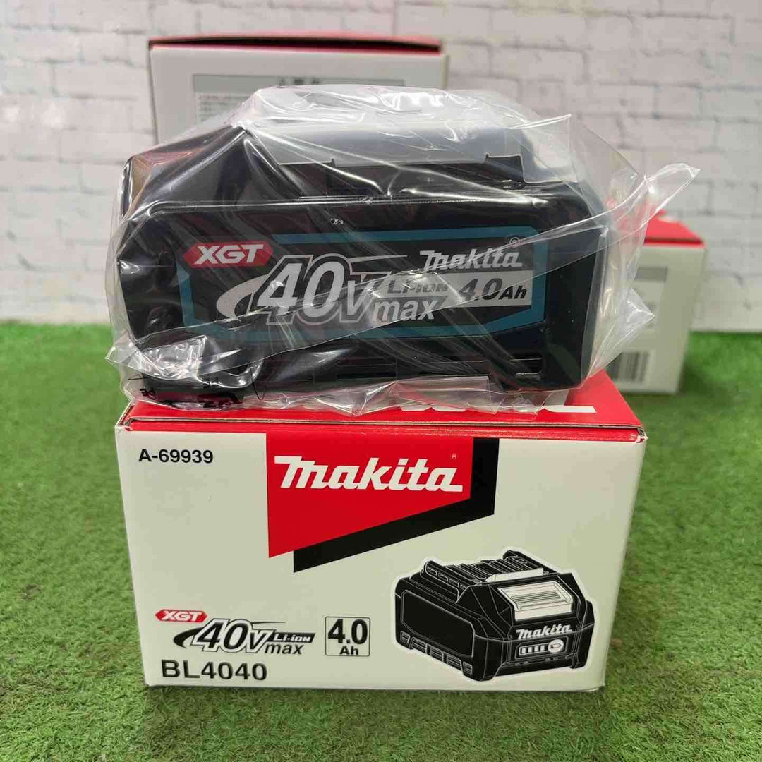 【純正品】マキタ(makita) リチウムイオンバッテリー 40Vmax/4.0Ah BL4040 4個セット【町田店】