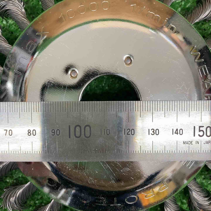 【未使用・現状品】 6インチ スチールワイヤーブラシ ＊3個セット 【鴻巣店】