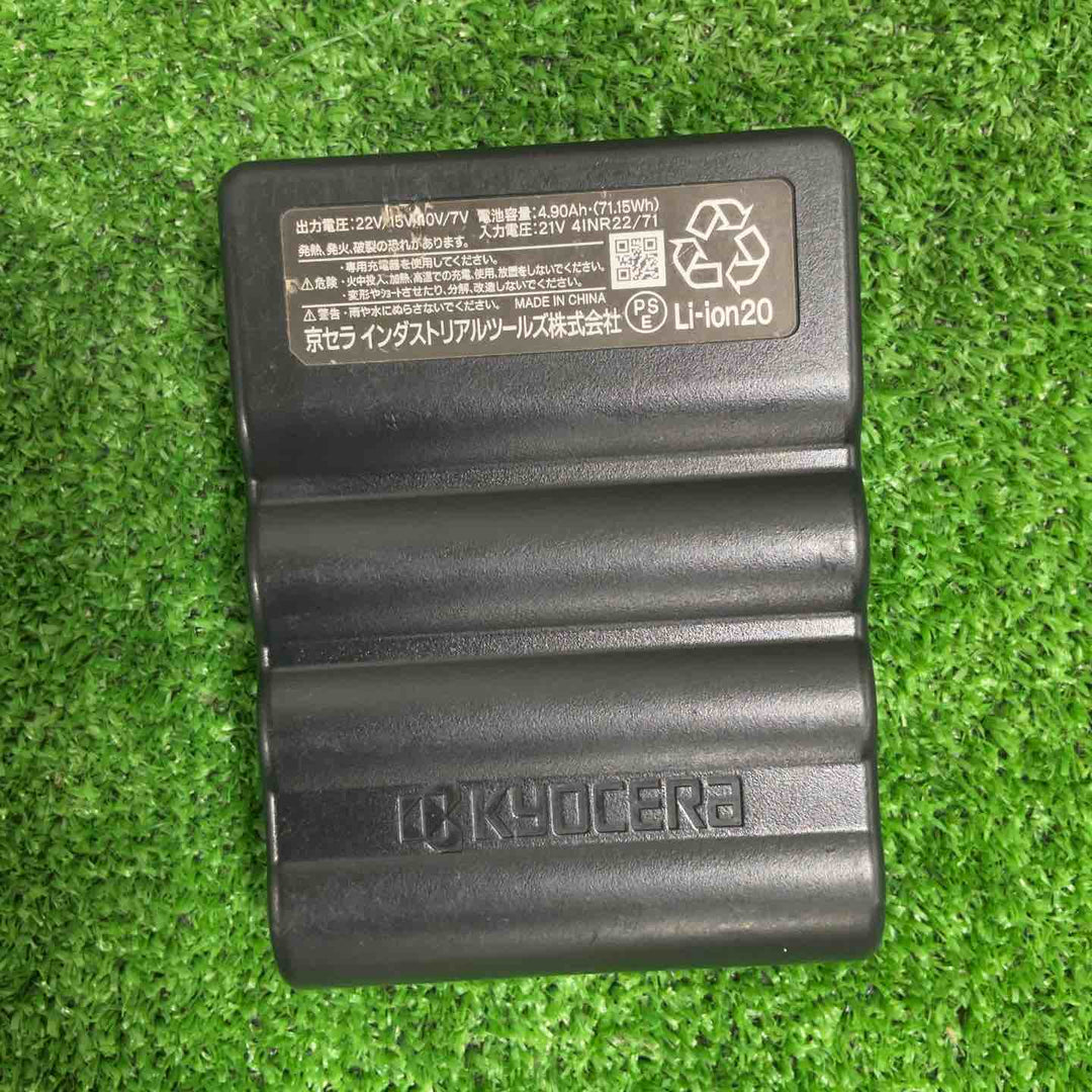 ◇BURTLE バートル エアークラフト 2024年モデル 22Vリチウムイオンバッテリー マットブラック AC08 78 F【草加店】