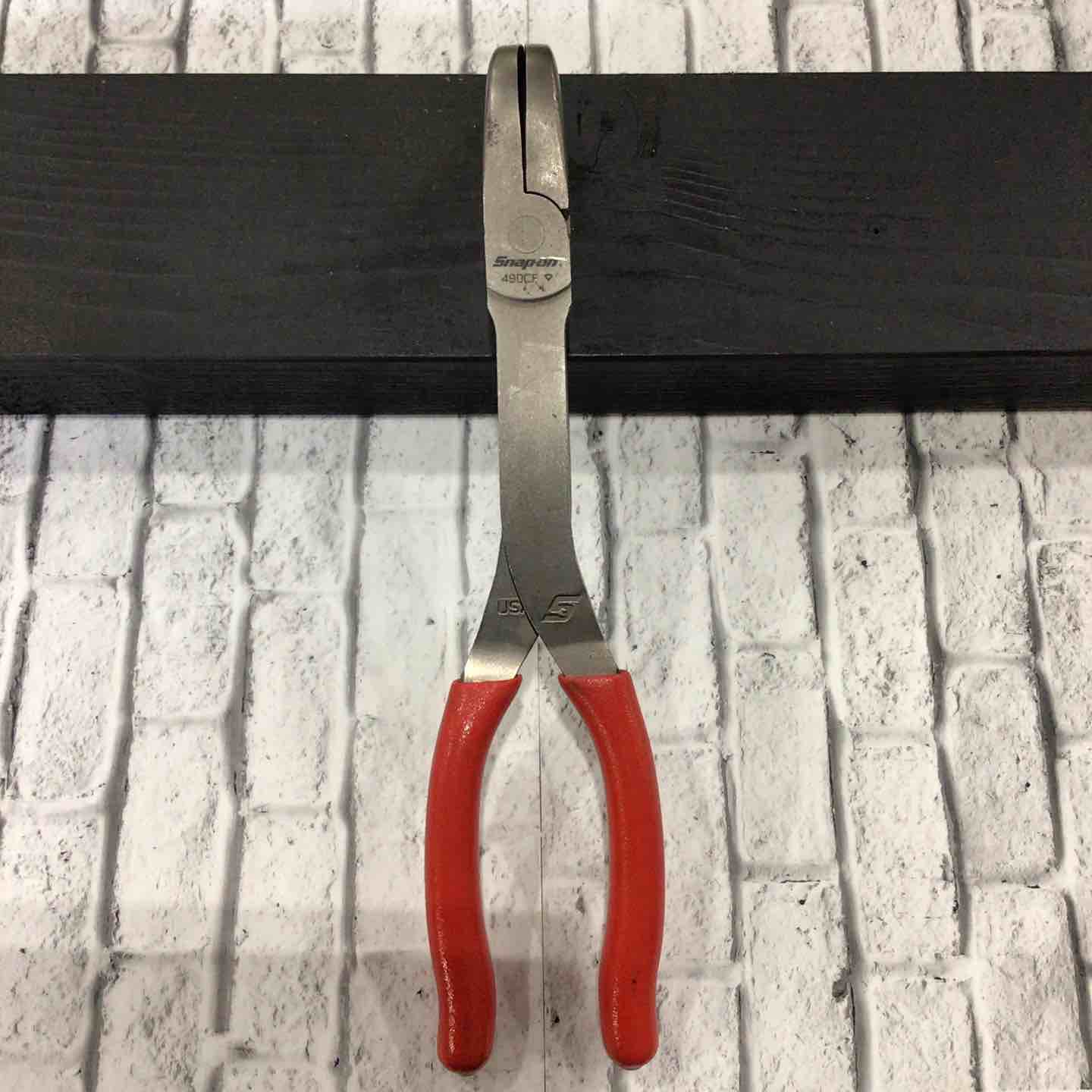 スナップオン(Snap-on) 90°ベントニードルノーズプライヤー 490CF