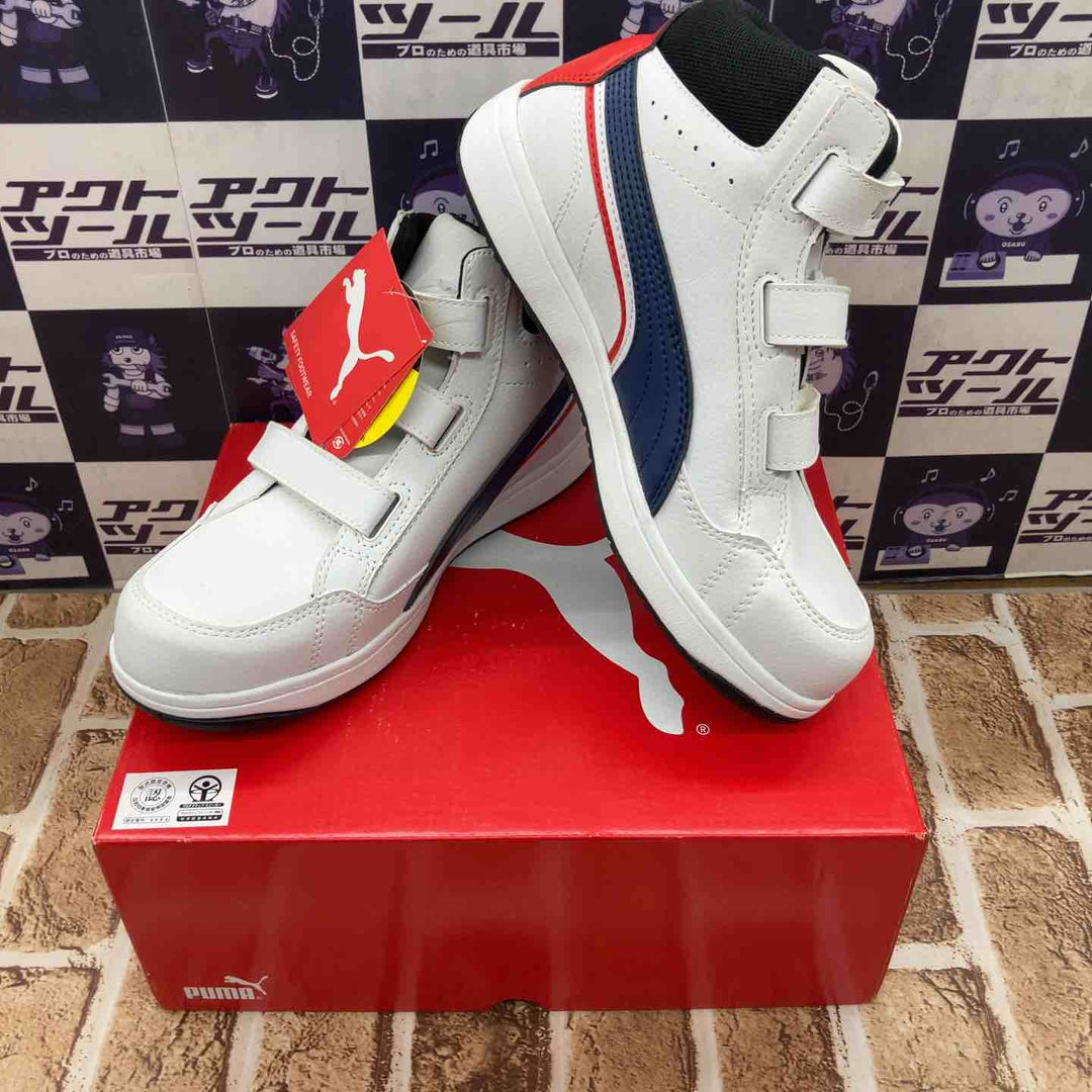 【未使用品】◇プーマ/PUMA ワークシューズ  安全靴 メンズ ホワイト 25.5 cm【所沢店】