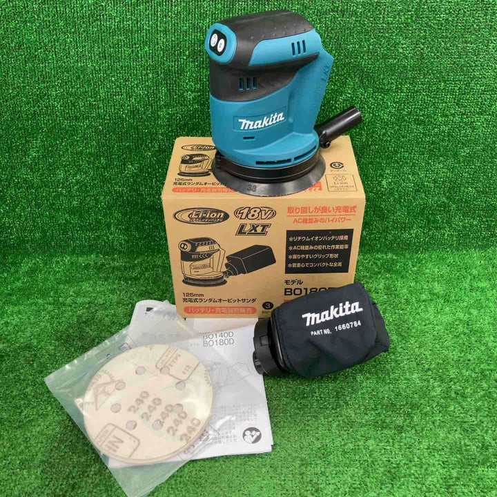 ★マキタ(makita) コードレスランダムオービットサンダ BO180DZ【岩槻店】