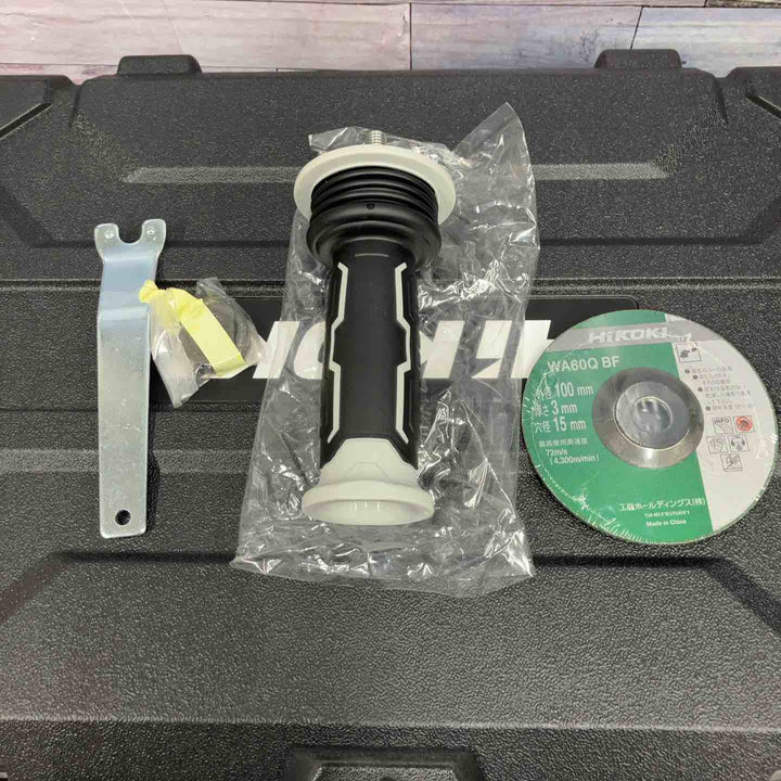 ★ハイコーキ(HIKOKI ※旧:日立工機) 100mmコードレスディスクグラインダ G3610DB(XP)【八潮店】