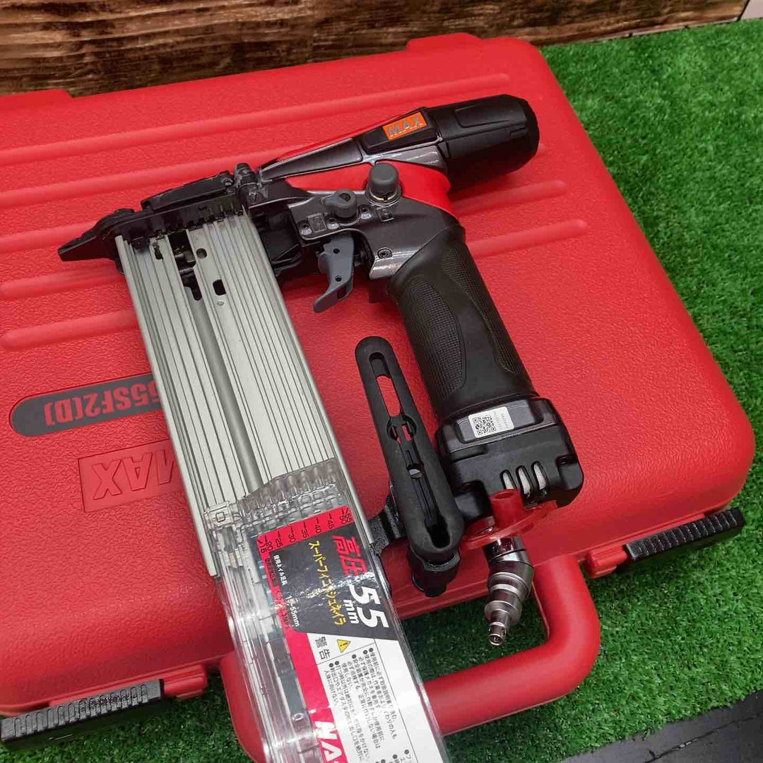 マックス(MAX) 高圧フィニッシュネイラ HA-55SF2(D) ネイル足長さ	15～55【川越店】