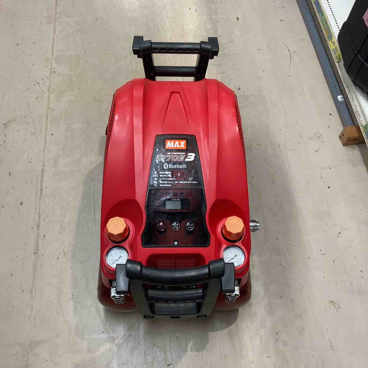 ★マックス(MAX) エアコンプレッサー AK-HH1270E3_レッド【町田店】