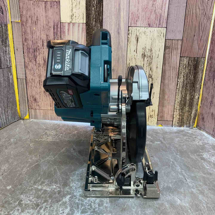 【未使用品】マキタ makita 40V コードレス丸のこ HS002GRDX 充電器 バッテリー2個 ケース付【八潮店】