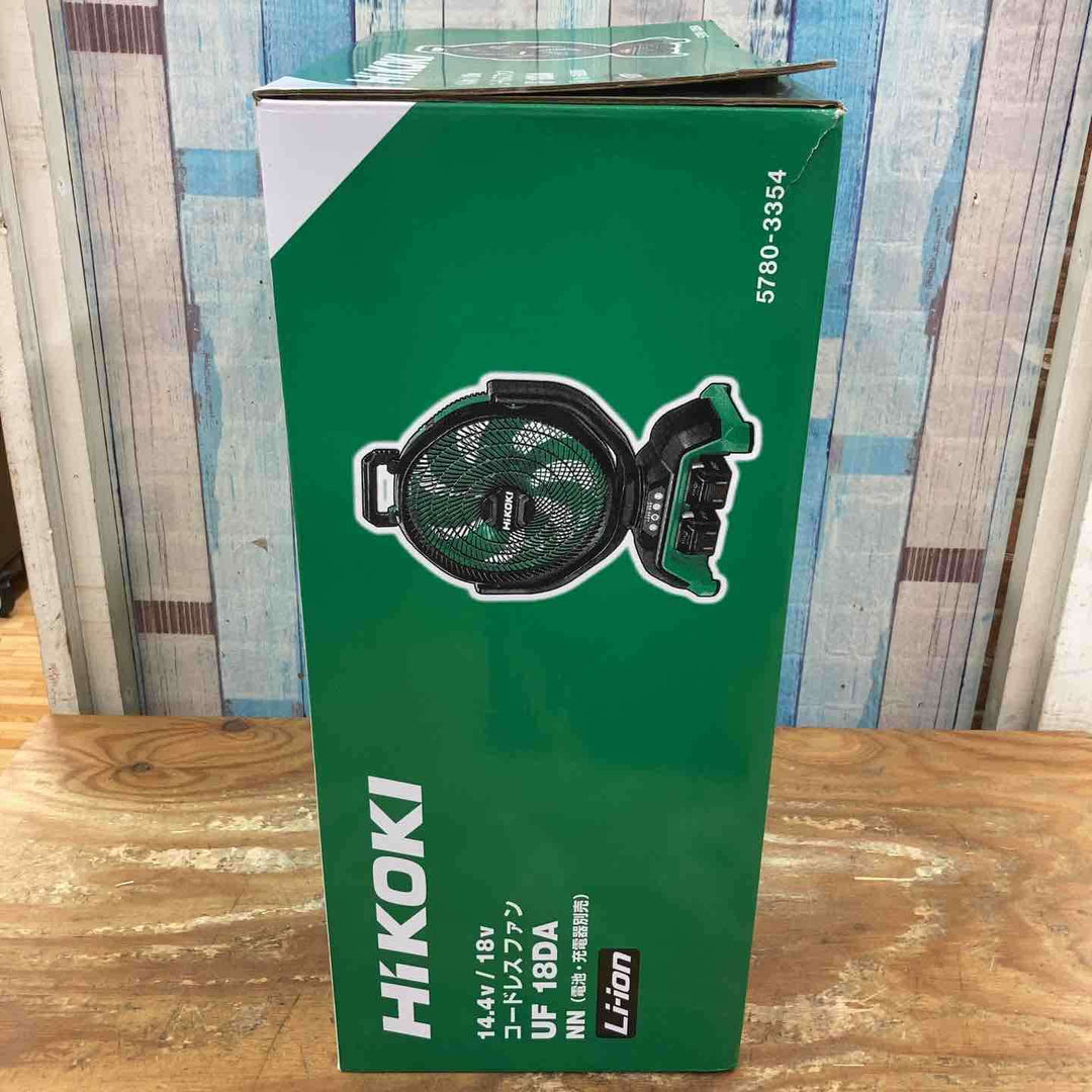 ★ハイコーキ(HIKOKI ※旧:日立工機) コードレスファン UF18DA(NN)(本体のみ)【柏店】