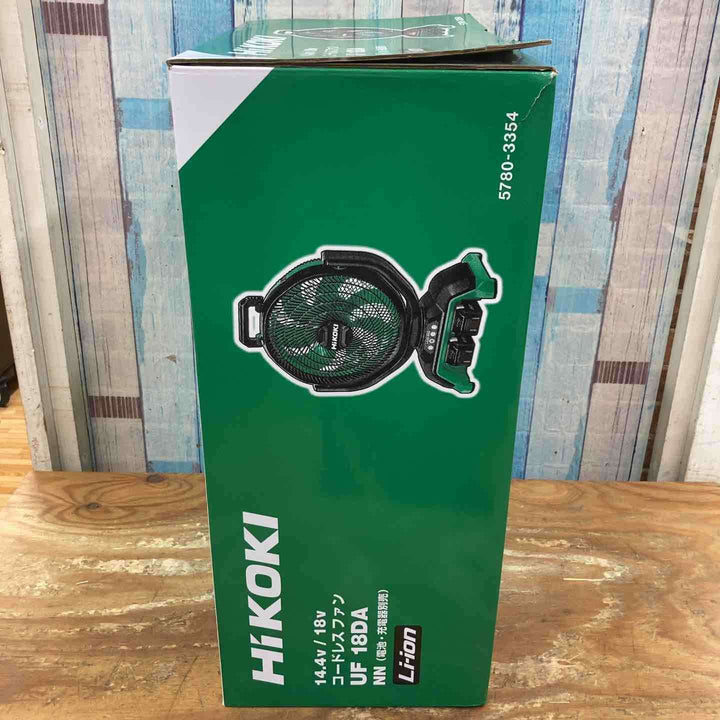 ★ハイコーキ(HIKOKI ※旧:日立工機) コードレスファン UF18DA(NN)(本体のみ)【柏店】