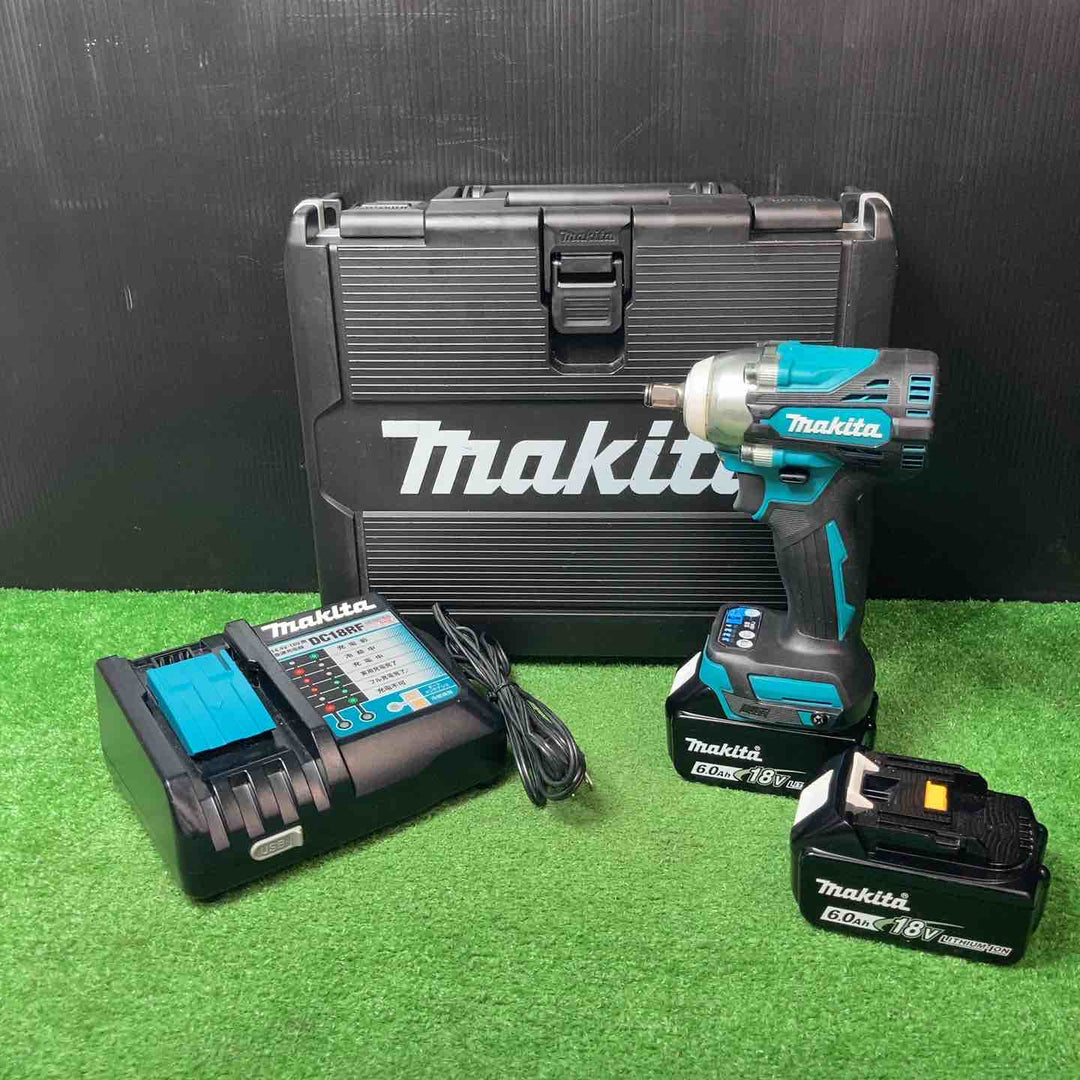 【中古品】★マキタ(makita) コードレスインパクトレンチ TW300DRGX バッテリー充電回数少なめ【岩槻店】