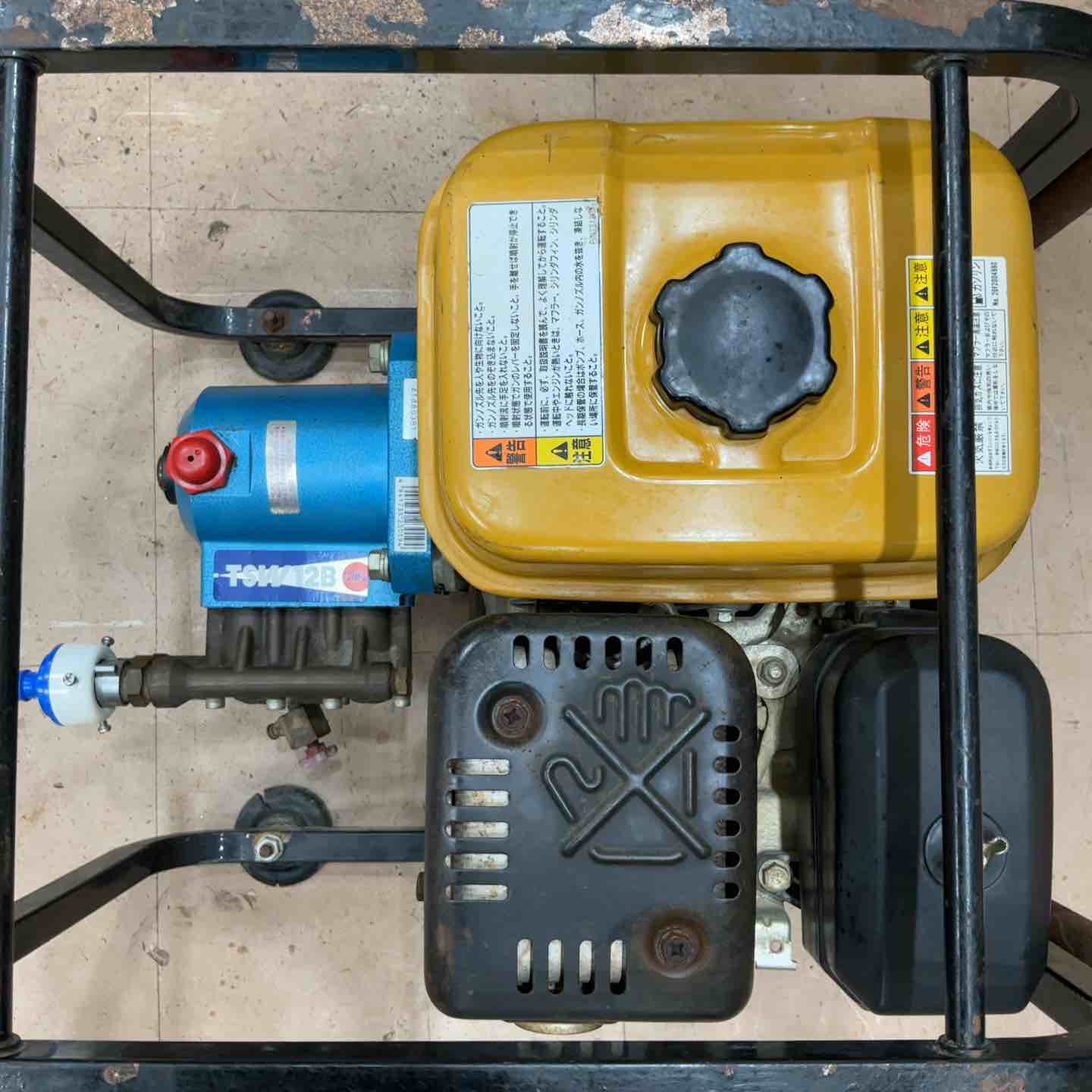 新品　丸山製作所(BIG-M) エンジン高圧洗浄機 TSW12H　商品着払い 丸山製作所 マルヤマ エンジン洗浄機 ＜TSW12H＞ BIGM 12MPa