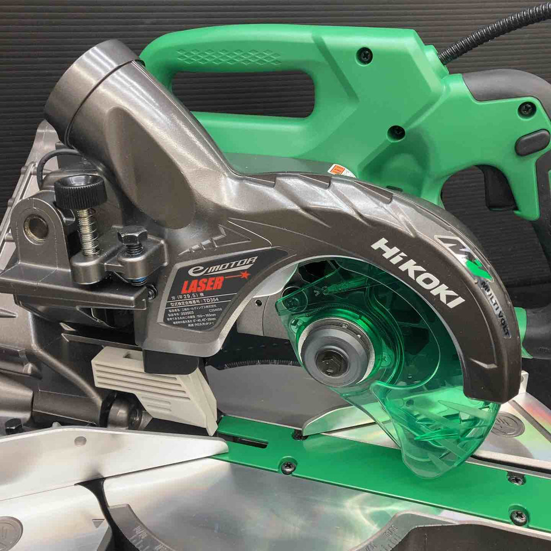 ハイコーキ(HIKOKI ※旧:日立工機) コードレス卓上スライド丸のこ C3606DRA(XP)【川越店】