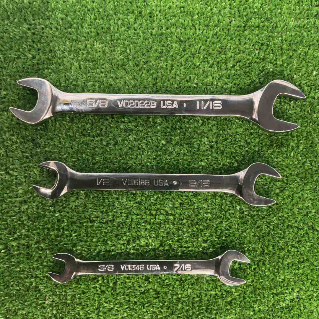 スナップオン(Snap-on) オープンエンドレンチ 3本 VO1214B 1618B 2022B【草加店】
