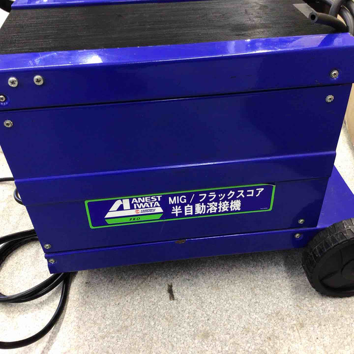 【店頭受取り限定】アネスト岩田 100V 半自動 WG3010 MIG/フラックスコア 電気溶接機【八潮店】