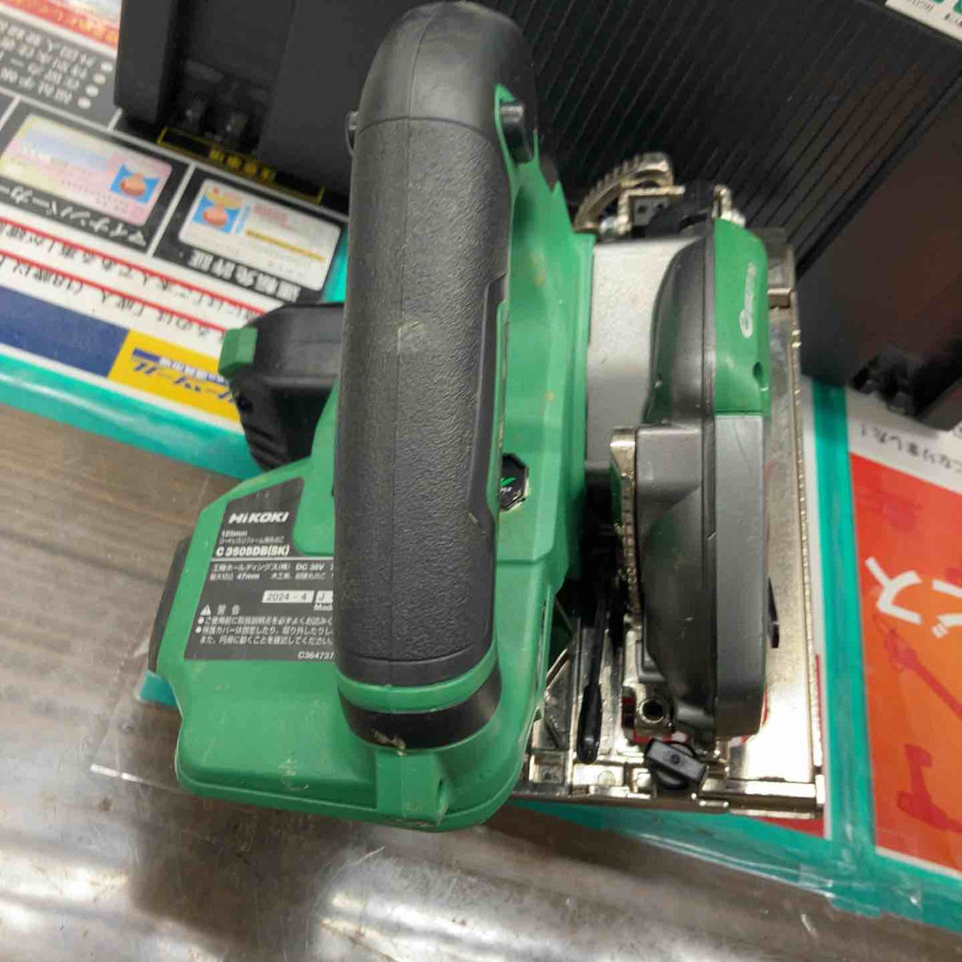 ★ハイコーキ(HIKOKI ※旧:日立工機) コードレス丸のこ C3605DB(SK)(NN)【戸田店】