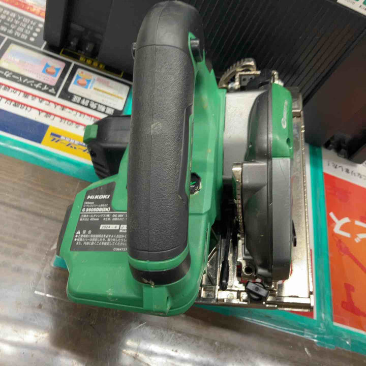 ★ハイコーキ(HIKOKI ※旧:日立工機) コードレス丸のこ C3605DB(SK)(NN)【戸田店】