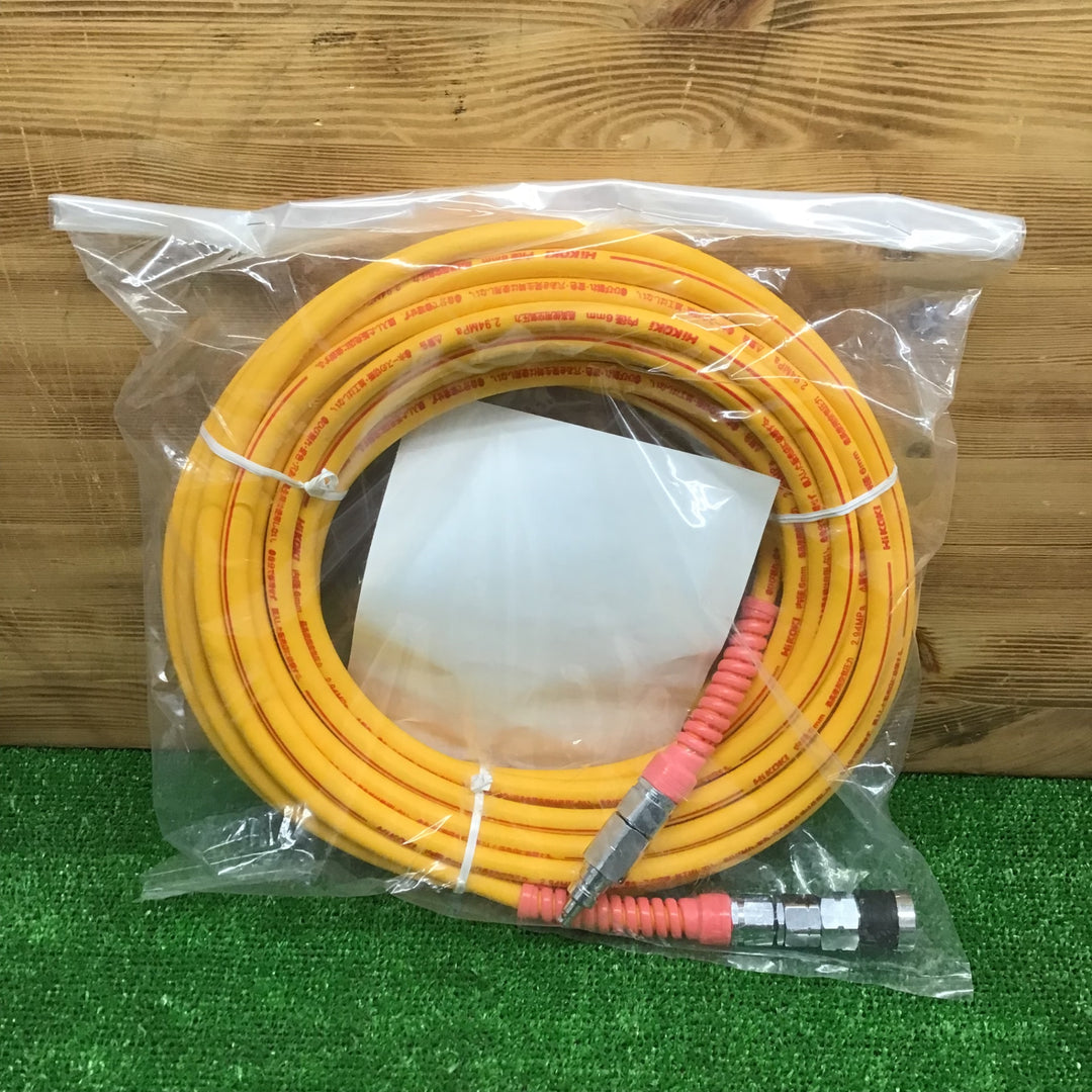 【中古美品・現状品】 ハイコーキ/HIKOKI エアホース 高圧用 パージプラグ付 6mm×15ｍ 0088-7049 【鴻巣店】