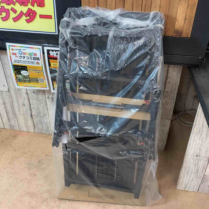 【未使用品/店頭受取り限定】長谷川工業(Hasegawa) BLACK LABEL 脚部伸縮足場台ブラック DRSWB-1000 【東大和店】