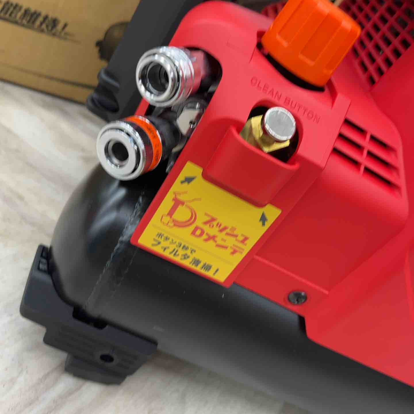 ☆マックス(MAX) 高圧専用エアコンプレッサー AK-HH1310E2_レッド