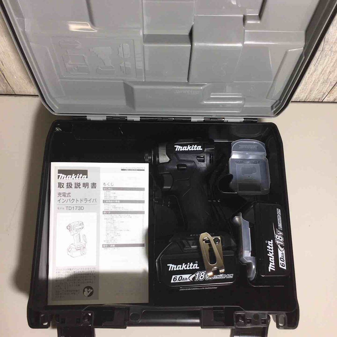 ★マキタ(makita) コードレスインパクトドライバー TD173DXB【戸田店】