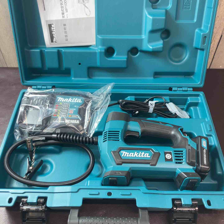 【未使用(店頭展示品)】マキタ(makita) コードレス空気入れ MP100DZ(10.8V1.5Ah1個・充電器・ケース付)【東大和店】