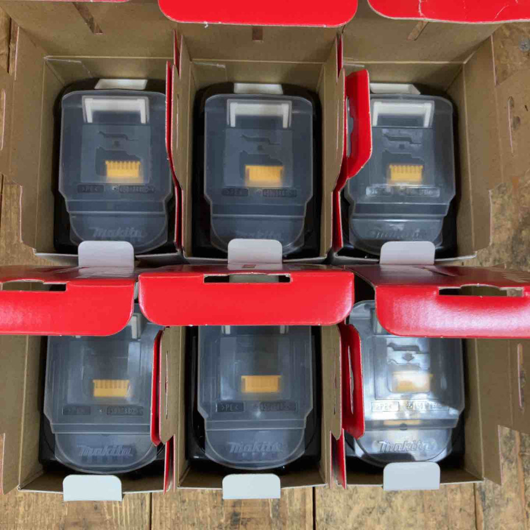 純正品 マキタ(makita) リチウムイオンバッテリー 18V/6.0Ah BL1860B　6個セット　まとめ売り【所沢店】