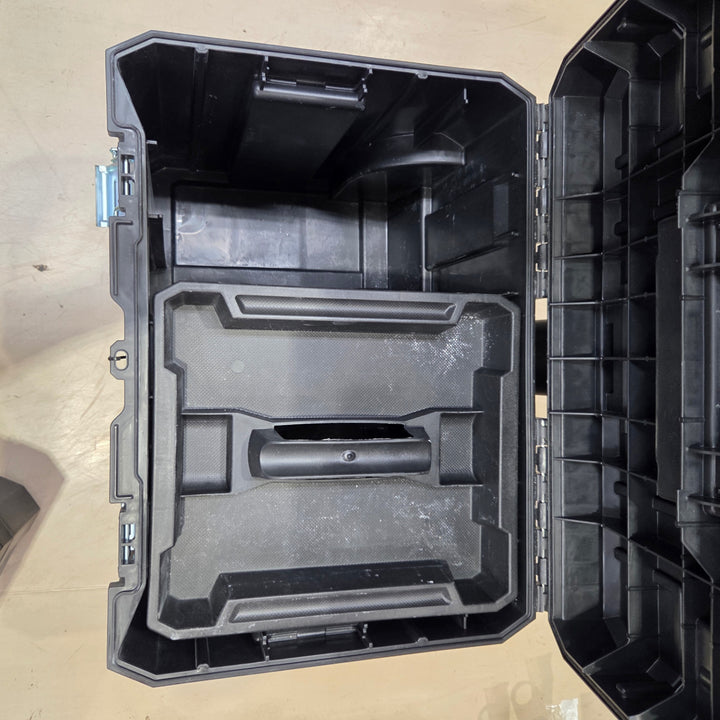 デウォルト(DEWALT) TSTAK モバイルツールボックス キャリータイヤ付き 工具箱 収納ケース ツールボックス 運びやすい 積み重ね収納 DWST83347-1【町田店】